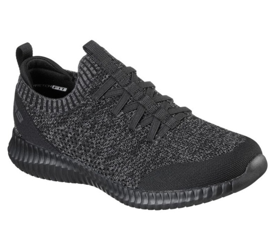 Skechers Elite Flex - Karnell Tenisky Panske Čierne | 139-QAHBJV