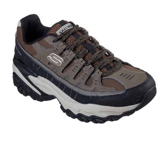 Skechers Energy - After Burn M. Fit Max Tenisky Panske Čierne | 530-CVFJHS