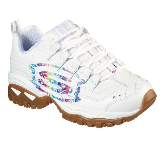 Skechers Energy - Sky Vision Tenisky Damske Biele / Viacfarebný | 647-SCXOPT