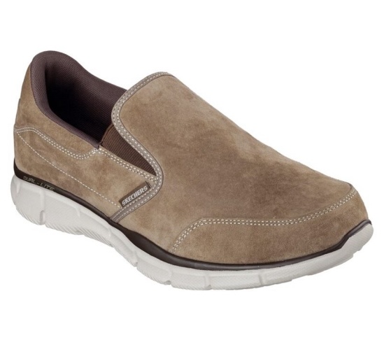 Skechers Equalizer - Mind Game Slip On Panske Hnede | 430-FZGAOV