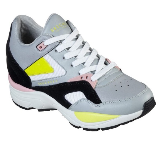 Skechers Essential - Lftd Lyf Tenisky Damske Siva / Viacfarebný | 280-EHMVOJ