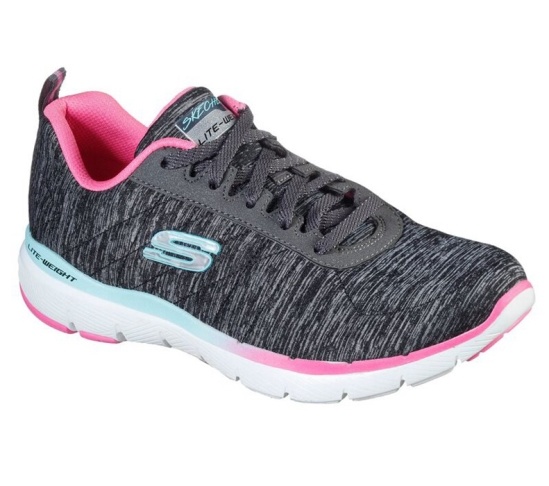 Skechers Flex Appeal 3.0 - Fan Craze Tenisky Damske Čierne / Viacfarebný | 195-GSZUCB