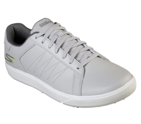 Skechers Go Drive 4 Golfove Topanky Panske Siva / Svetlo Zelene | 207-NLBOMW