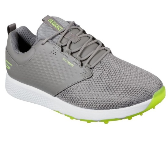Skechers Go Elite V.4 - Prestige Rf Golfove Topanky Panske Siva / Svetlo Zelene | 490-LIUTJG