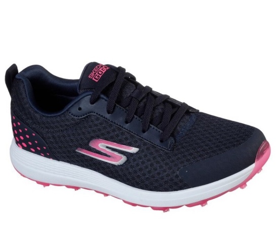 Skechers Go Max - Fairway 2 Golfove Topanky Damske Námornícka Modrá / Ruzove | 064-PNRKSB
