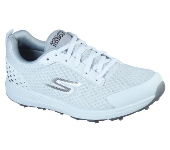 Skechers Go Max - Fairway 2 Golfove Topanky Damske Biele / Strieborne | 108-AOYGZU