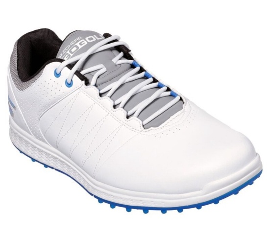 Skechers Go Pivot Golfove Topanky Panske Biele / Siva | 967-ETZURG