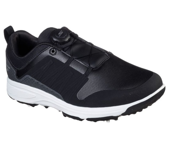 Skechers Go Torque - Twist Golfove Topanky Panske Čierne / Biele | 128-SPVQNU