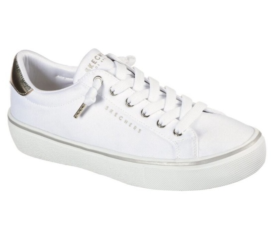Skechers Goldie 2.0 - Genuine Slip Slip On Damske Biele | 219-PNSKDL
