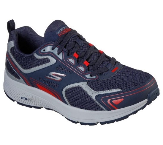 Skechers Gorun Consistent Bezecke Topanky Panske Námornícka Modrá / Červené | 356-UPZGEX