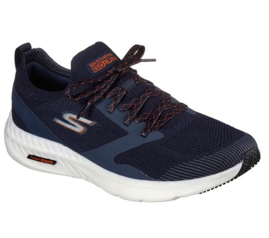 Skechers Gorun Hyper Burst Bezecke Topanky Panske Námornícka Modrá / Oranžové | 215-GAHVYN