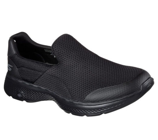 Skechers Gowalk 4 - Incredible Slip On Panske Čierne | 890-BWMFZJ