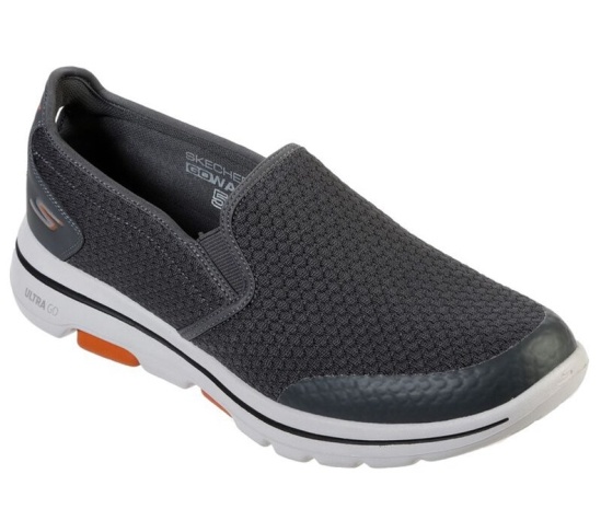 Skechers Gowalk 5 - Apprize Slip On Panske Tmavo Siva | 604-ZISYOH