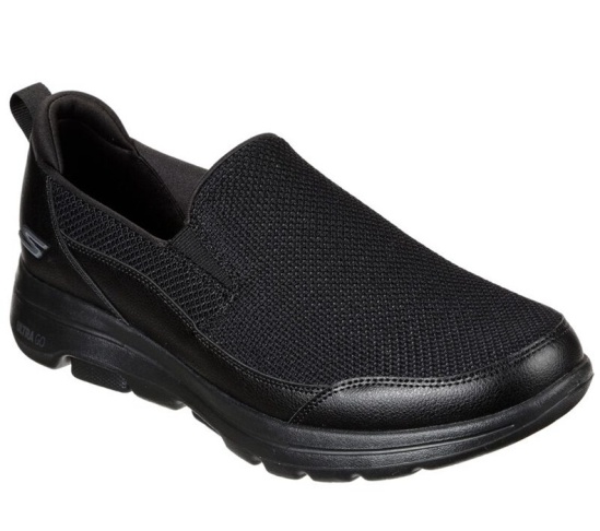 Skechers Gowalk 5 - Authorize Slip On Panske Čierne | 273-AHJVYU