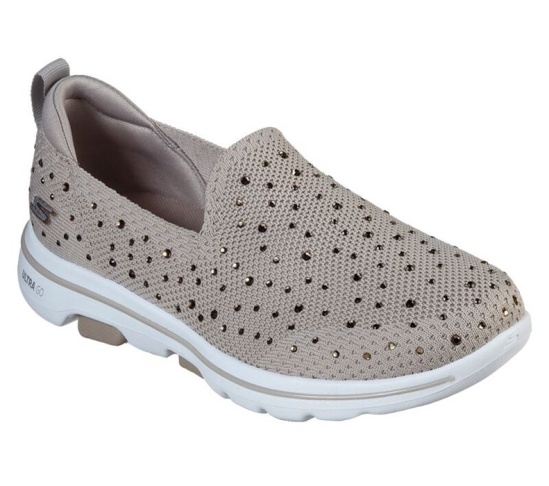 Skechers Gowalk 5 - Limelight Slip On Damske Siva | 967-OWFZNJ