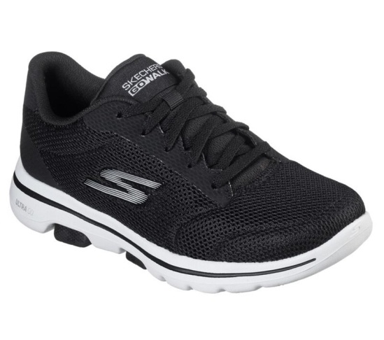 Skechers Gowalk 5 - Lucky Slip On Damske Čierne / Biele | 513-KUMBXY
