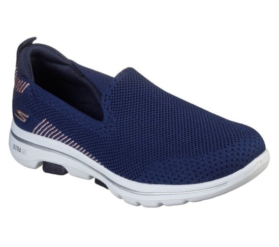 Skechers Gowalk 5 - Prized Slip On Damske Námornícka Modrá | 853-WIMHAO