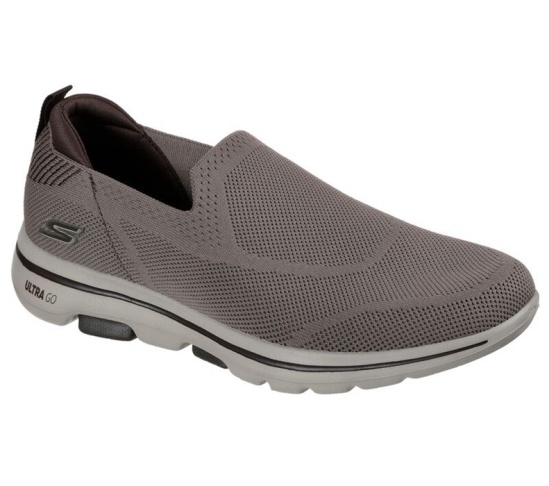 Skechers Gowalk 5 - Ritical Slip On Panske Hnede | 281-YVRPID