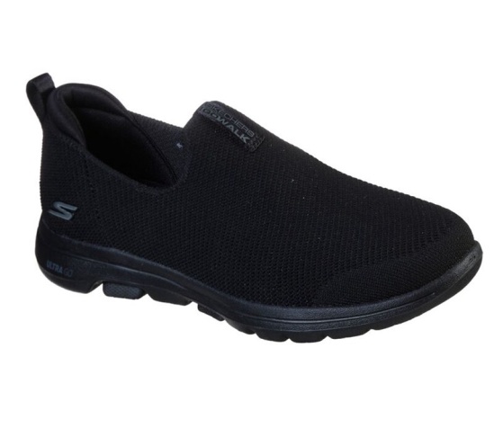 Skechers Gowalk 5 Slip On Damske Čierne | 384-CXHSNO