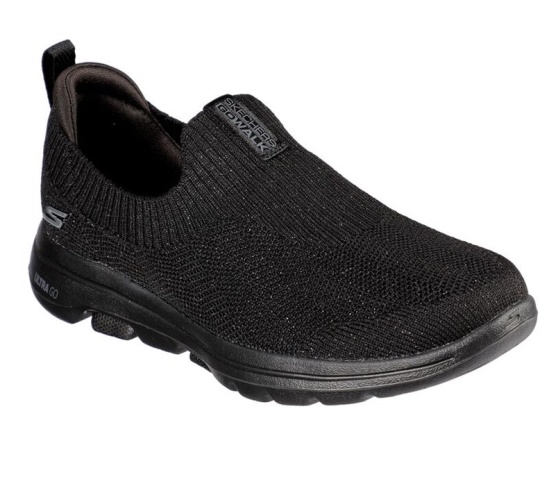 Skechers Gowalk 5 - Starlit Slip On Damske Čierne | 276-PHRMQJ