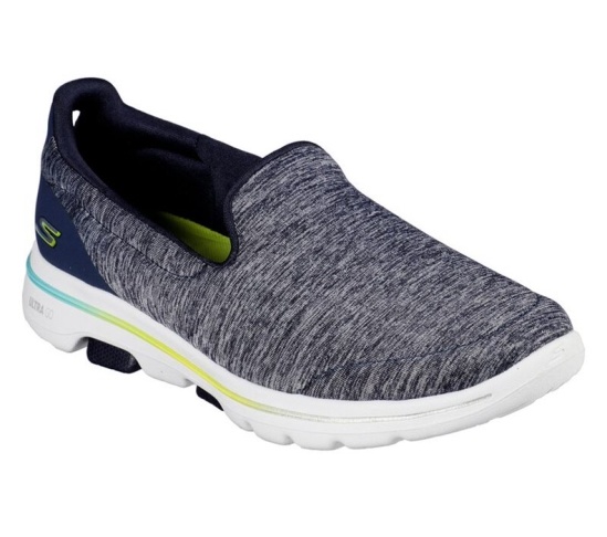 Skechers Gowalk 5 - Surprise Slip On Damske Námornícka Modrá / Tyrkysové | 780-SMRTEG