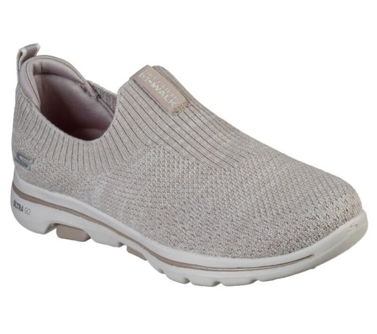 Skechers Gowalk 5 - Trendy Slip On Damske Siva | 403-ONRUET