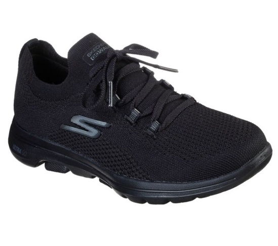 Skechers Gowalk 5 - Uprise Tenisky Damske Čierne | 981-XLSPJM