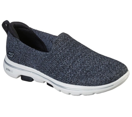 Skechers Gowalk 5 - Wonderful Slip On Damske Čierne / Biele | 704-XKURBM