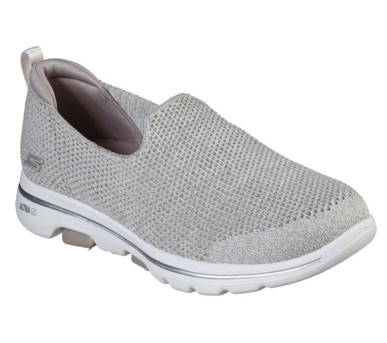 Skechers Gowalk 5 - Wonderful Slip On Damske Siva | 861-IEMXWB