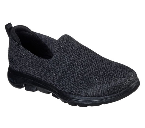 Skechers Gowalk 5 - Wonderful Slip On Damske Čierne | 890-YFRXON