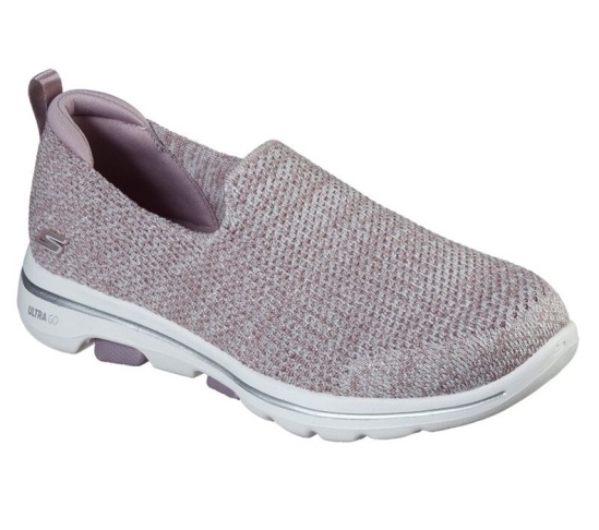 Skechers Gowalk 5 - Wonderful Slip On Damske Svetlo Nachový | 905-LVRYUX