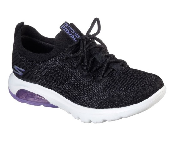 Skechers Gowalk Air - Cloudburst Tenisky Damske Čierne / Nachový | 549-XUCLDG