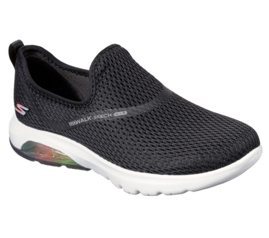 Skechers Gowalk Air - Twirl Slip On Damske Čierne / Biele | 057-DIYMBN