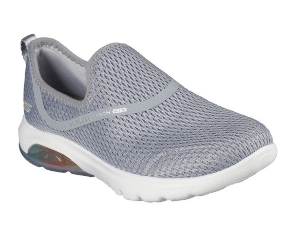Skechers Gowalk Air - Twirl Slip On Damske Siva | 617-PXWMYJ