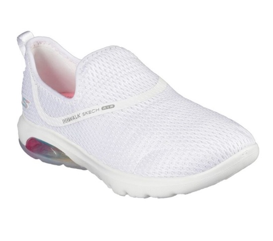 Skechers Gowalk Air - Twirl Slip On Damske Biele | 901-JZYSER