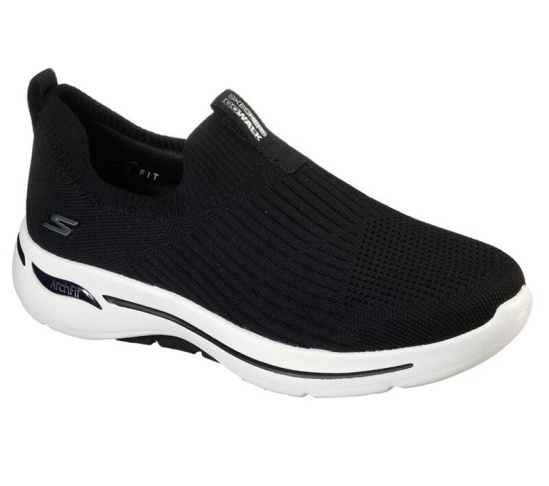 Skechers Gowalk Arch Fit - Iconic Slip On Damske Čierne | 539-EPYWRU