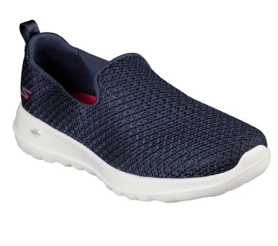 Skechers Gowalk Joy - Fiesta Slip On Damske Námornícka Modrá / Biele | 839-KFTYHQ