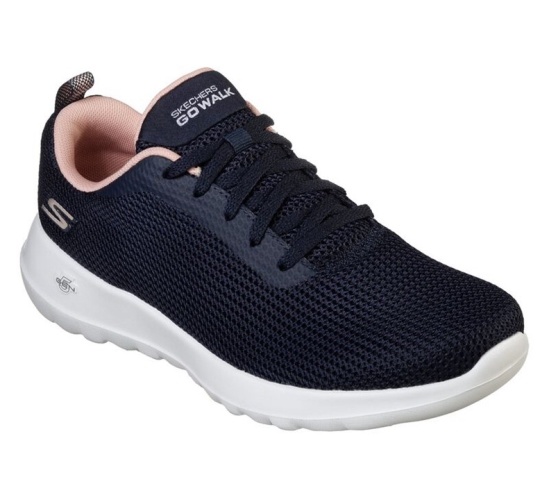 Skechers Gowalk Joy - Upturn Tenisky Damske Námornícka Modrá / Ruzove | 340-RSOMHZ