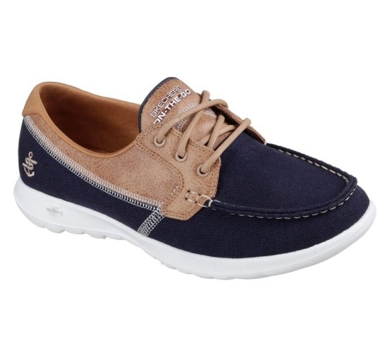 Skechers Gowalk Lite - Coral Tenisky Damske Námornícka Modrá | 507-FDHPVU