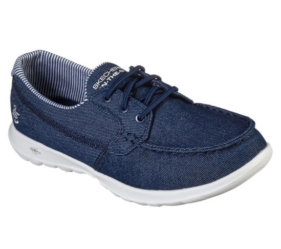 Skechers Gowalk Lite - Del Mar Tenisky Damske Modre | 317-VJGBRN