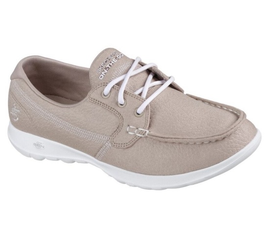 Skechers Gowalk Lite - Eclipse Tenisky Damske Béžové | 396-DTPJFN