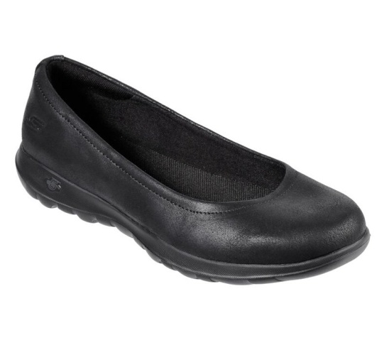 Skechers Gowalk Lite - Gem Balerinky Damske Čierne | 019-UGXBMT