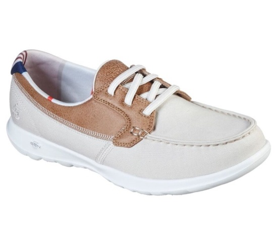 Skechers Gowalk Lite - Playa Vista Tenisky Damske Béžové | 834-VZAGKU