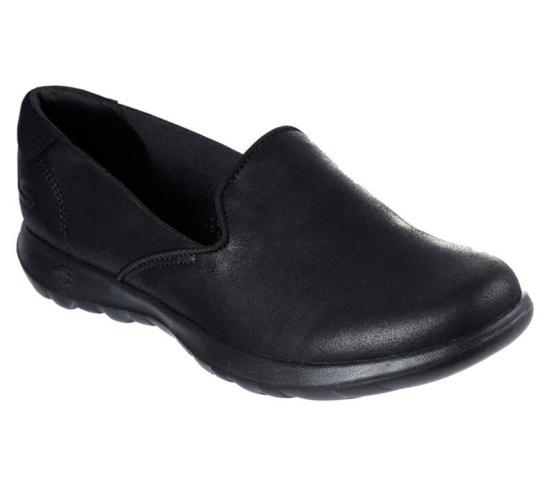 Skechers Gowalk Lite - Queenly Balerinky Damske Čierne | 512-YQEDLG