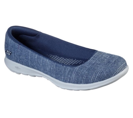 Skechers Gowalk Lite - Susie Balerinky Damske Námornícka Modrá | 721-EBYHRD
