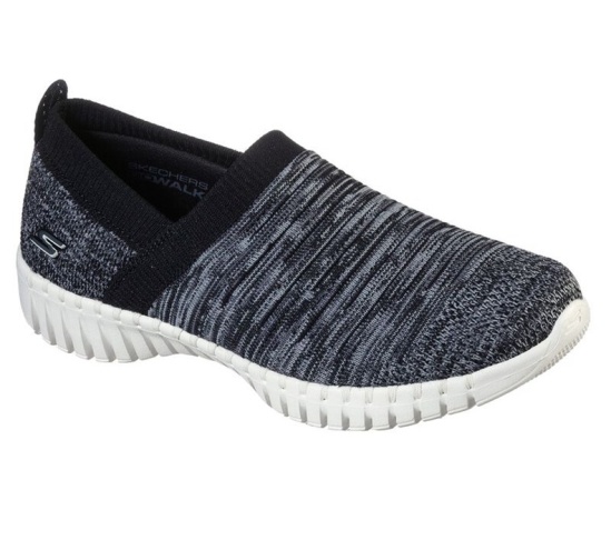 Skechers Gowalk Smart - Artistic Slip On Damske Čierne / Biele | 630-GQNSLZ