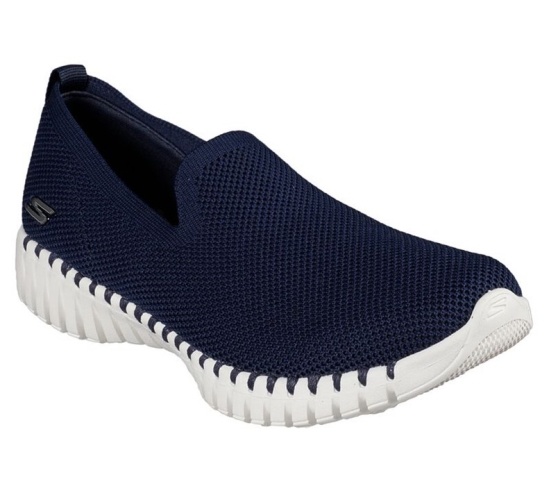 Skechers Gowalk Smart - Believe Slip On Damske Námornícka Modrá / Biele | 480-TVDJYX