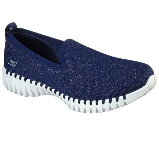 Skechers Gowalk Smart - Oracle Slip On Damske Námornícka Modrá | 174-ZEFOBQ