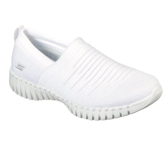 Skechers Gowalk Smart - Wise Slip On Damske Biele | 309-ANFKUP