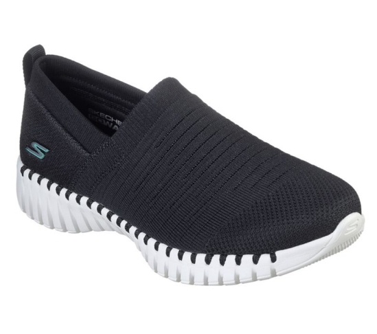 Skechers Gowalk Smart - Wise Slip On Damske Čierne / Biele | 689-YLOCEH